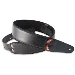RightOn! Charm-60 Black Guitar Strap